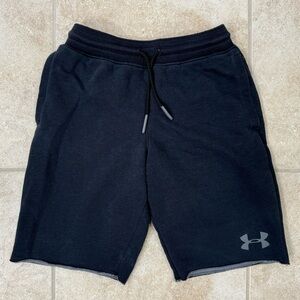 Under Armour Boys' Terry Shorts
Size: Small
Color: Black/Grey